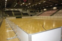 Hallenfußballbande Mit Pfostenauslegern