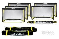 BazookaGoal® 6er-Spieltagsset Rasenplatz