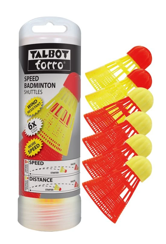 Talbot Torro Talbot-Torro® Speedbadminton Shuttles, 6er Dose 3 Talbot Torro Talbot-Torro® Speedbadminton Shuttles, 6er Dose