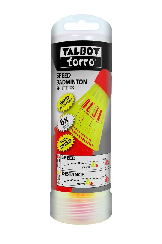Talbot Torro Talbot-Torro® Speedbadminton Shuttles, 6er Dose 5 Talbot Torro Talbot-Torro® Speedbadminton Shuttles, 6er Dose – Bild 3