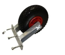 Transportrollen Für Fußballtore, Nachrüstsatz Zum Anschrauben