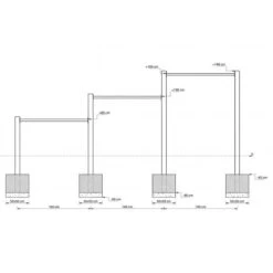 PLAYPARC® Dreier-Reck -Torro Talbot Verkaufe S3105 A02 ecommerce