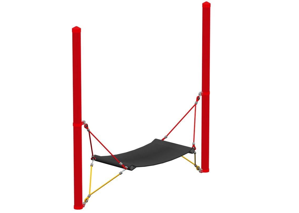 Seilparcours Haiger Gummihängematte (ohne Pfosten) 3 Seilparcours Haiger Gummihängematte (ohne Pfosten)