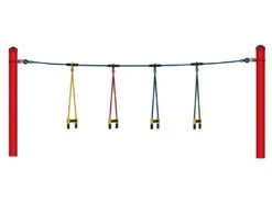 Seilparcours Haiger Strickleitersprossen (ohne Pfosten)