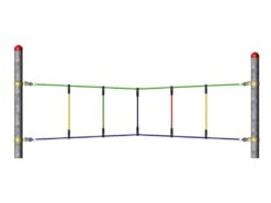 Seilparcours Haiger Bogenseil (ohne Pfosten)