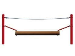 Seilparcours Haiger Wackelbalken (ohne Pfosten)