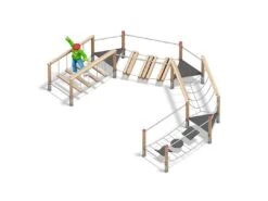 PLAYPARC® Wackelbrücke Kombination D