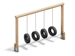 PLAYPARC® Balancier- & Kletterparkelement Affenschaukel