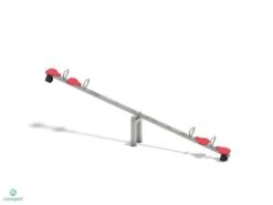 PLAYPARC® Metallwippe Viersitzer