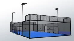 Kübler Sport® Padel Court PANORAMA -Torro Talbot Verkaufe T4703 A05 ecommerce