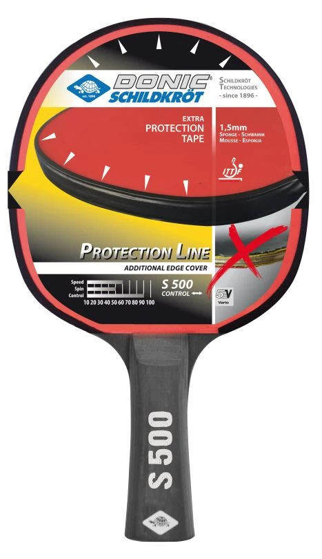 Donic-Schildkröt® Tischtennisschläger PROTECTION LINE S500 3 Donic-Schildkröt® Tischtennisschläger PROTECTION LINE S500